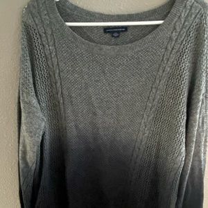 American Eagle Outfitters Ombré Sweater - Size Large